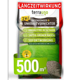Rasendünger mit Unkrautvernichter TerraUno