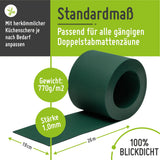 Sichtschutzstreifen | PP| Polypropylen | Lederoptik TerraUno