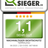 Sichtschutzstreifen | PP| Polypropylen Sichtschutz    TerraUno