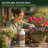 Blumenglück Blumendünger für Balkon, Terrasse und Garten
