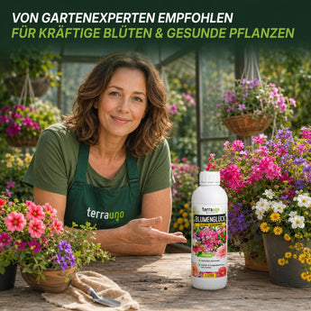 Blumenglück von Gartenexperten empfohlen für kräftige Blüten und gesunde Pflanzen