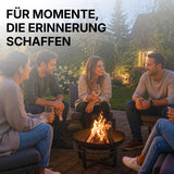 Freunde an einem gemütlichen Abend um die CookKing Viking 60