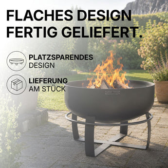 Platzsparende CookKing XXL Viking aus Stahl, fertig am Stück geliefert