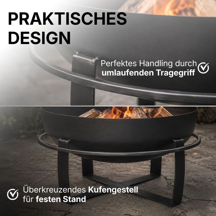CookKing XXL Viking mit Kufengestell und Tragegriff