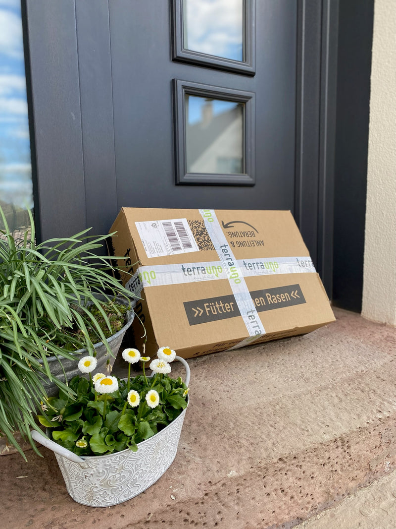 Paket vor der Haustür