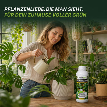 Pflanzenglück Grünpflanzendünger für Zimmer, Balkon und Terrasse