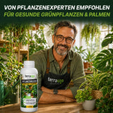 Pflanzenglück von Pflanzenexperten empfohlen für gesunde Grünpflanzen und Palmen