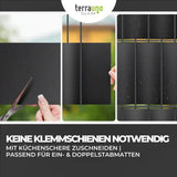 Sichtschutzstreifen | PP| Polypropylen | Lederoptik Product vendor