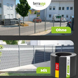 Sichtschutzstreifen | PP| Polypropylen | Lederoptik Product vendor