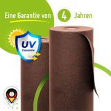 Premium Unkrautvlies aus Polypropylen Unkrautvlies    TerraUno