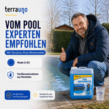 TerraUno Pool Wintermittel – vom Poolexperten empfohlen, Made in EU, für alle Pooltypen geeignet